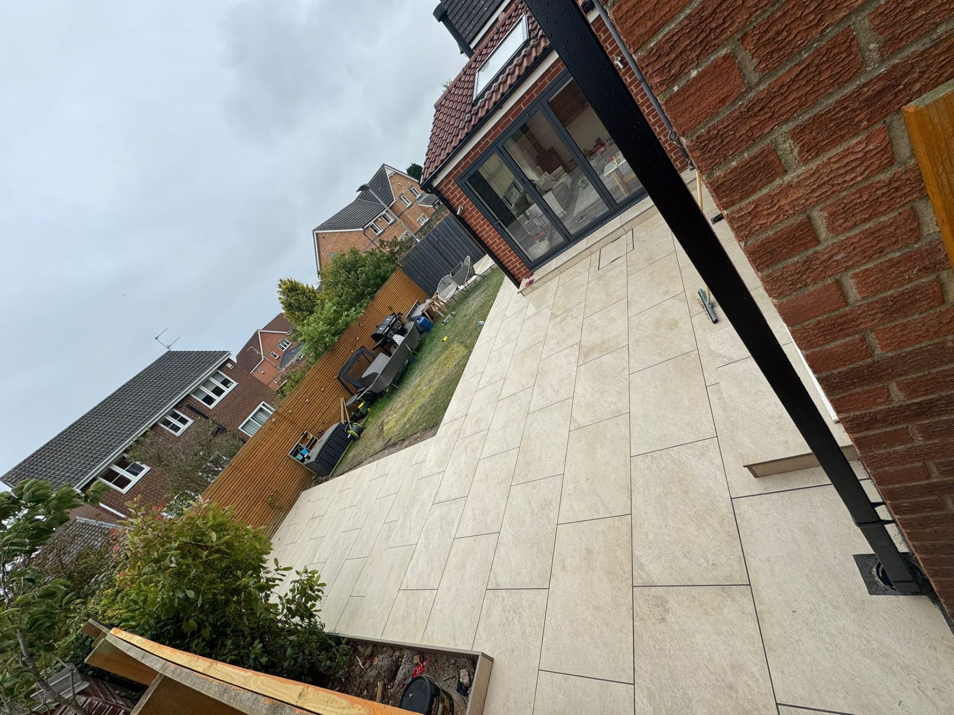 Porcelain & Natural Stone Patios — Greenstone Groundworks